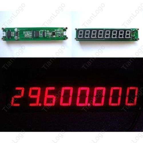 0.1-60MHz 20MHz~ 2.4GHz RF Singal Frequency Counter Meter LED display module RED