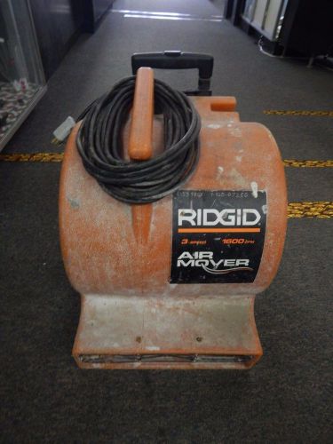 Ridgid Air Mover 3 Speed  Model AM25500 100% TESTED!