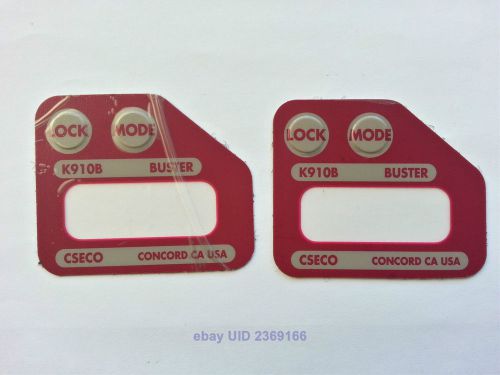 Cseco Buster K910B Screen protector genuine replacement  QTY=1