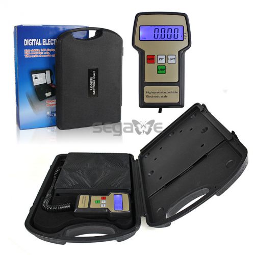 Digital Refrigerant Electronic Charging Scale 220 lbs for HVAC with Case US SHIP