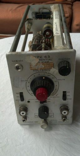 Tektronix Type 63 Differential Amplifier
