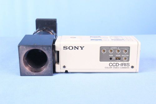 Sony ccd-iris color video camera with warranty for sale