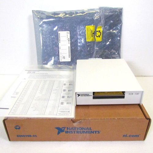 National Instruments SCB-100 182788C-01 Shielded I/O Connector Block Box