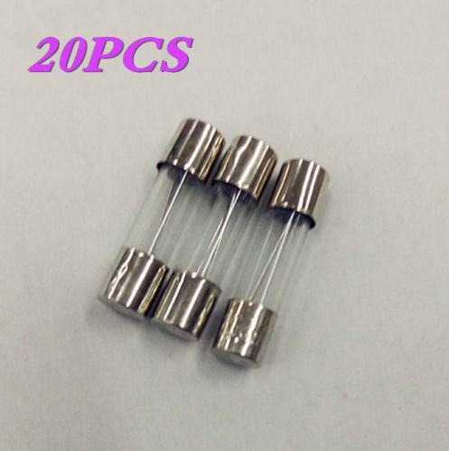 NEW! 20pcs Fast acting fuses 12A 250V 5x20mm Glass Fuses Good Quility!