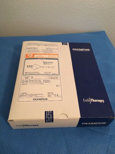 Olympus Endo Therapy  Single Use Clip Fixing Device HX-201UR-135 Box Of 5