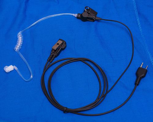 Fbi style ear tube headset for midland gxt808 gxt850 gxt881 gxt720 gxt775 gxt795 for sale