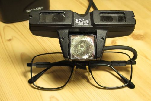 Portable Binocular Microscope Welch Allyn Lumiview 20501 Headlamp Battery Pack