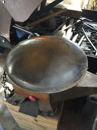 Custom Made Blacksmith/Metalwork/Armor Dishing Bowl 14&#034; Wide
