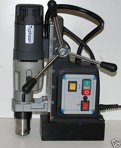 New magnetic drill- bluerock ® tools typhoon 75 mag drill model typ-75 new! for sale