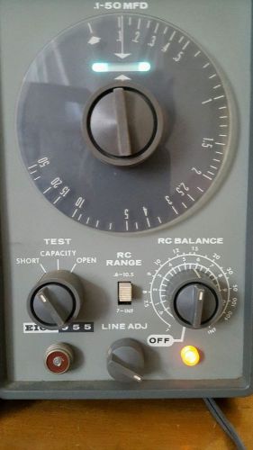 VINTAGE Eico 955 In Circuit Capacitor Tester