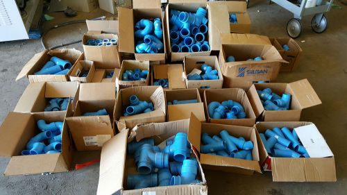 ORION USA  LOT OF OVER 300 PEICES  AND FITTINGS    FRPP-F-1412  ACID RESISTANCE