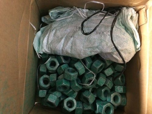 100- 3/4-10 Hot Dipped Galvanized Finish Hex Nut and washers