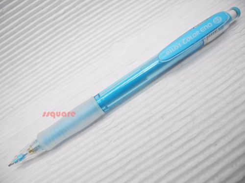 Pilot HCR-12R Color Eno 0.7mm Colored Mechanical Pencil, Light Blue Lead inside