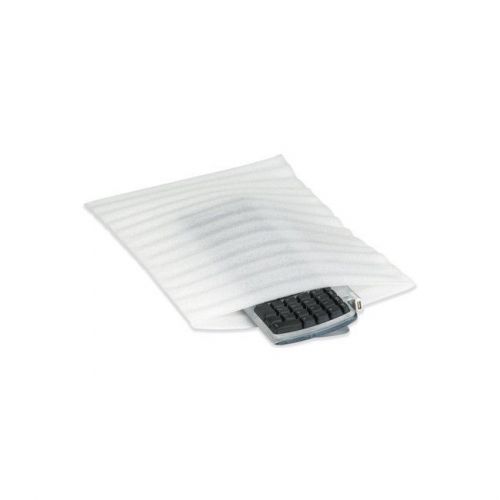 &#034;Flush Cut Foam Pouches, 8&#034;&#034; x 10&#034;&#034;, White, 275/Case&#034;