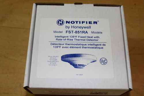 NOTIFIER FST-851RA INTELLIGENT 135oF FIXED HEAT w Rate-of-Rise THERMAL DETECTOR