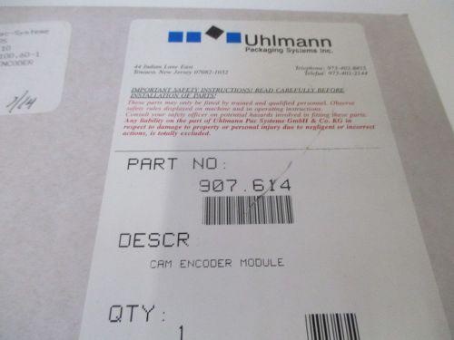 UHLMANN 2DS100.60-1 CAM ENCODER MODULE *NEW IN A BOX*