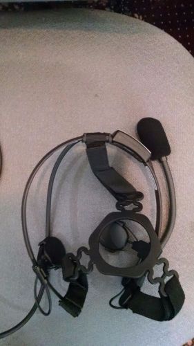 Motorola rugged temple transducer headset for sale