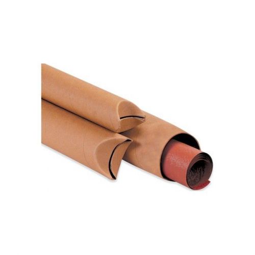 &#034;Crimped End Mailing Tubes, 3&#034;&#034; x 42&#034;&#034;, Kraft, 24/Case&#034;