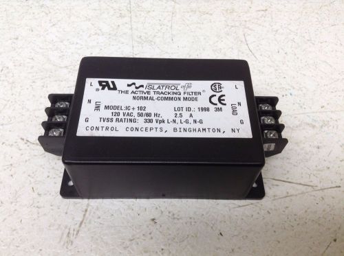 Islatrol IC+102 The Active Tracking Filter 120 VAC 2.5 Amp IC + 102