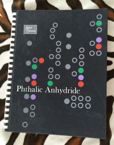Phthalic Anhydride - Allied Chemical Corporation book - 1961