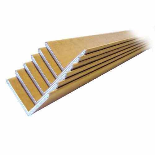 Industrial Heavy Duty Corner Edge Protector 25 Brown Cardboard  1.5 x 1.5 x 15in