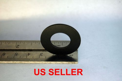 x2 N35 Black Epoxy 30x15x1.3mm Neodymium Rare-Earth Ring Magnets