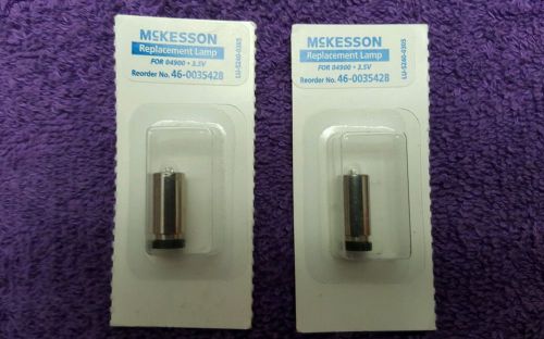 2 McKesson Replacement Lamp 46-0035428
