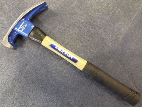 Vaughan fbh24fg 24oz. smooth face flat bar hammer w/ 16&#034; fiberglass handle, new for sale