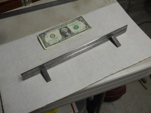 Starrett 4 grad grooved rule 12&#034; rule. new w/vintage union tool key seat clamps for sale