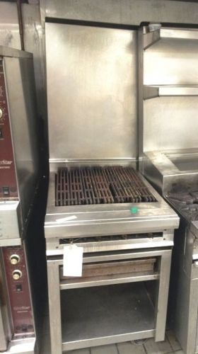 Charcoal Grill / With Table / 24&#034; / All Stainless Steel / Gas