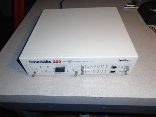 NetCom SMB-0200 SmartBits 200 Analysis System GX-1405B 2 x SX-7405