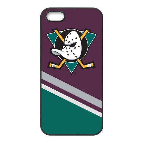 anaheim mighty duck Ice Hockey Case Cover Smartphone iPhone 4,5,6 Samsung Galaxy