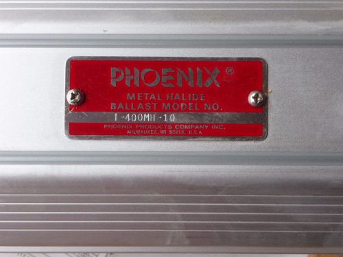 Phoenix Ballast BLSTA400PSMHQV 400 MH