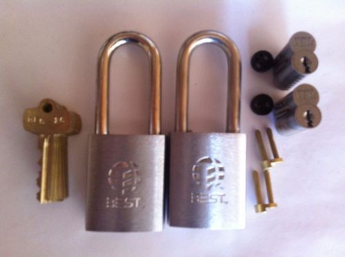 2-21B722L Best Lock padlocks keyed