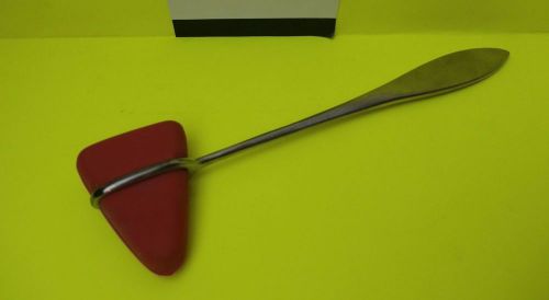 Taylor Reflex Hammer w/Red Bumper Surgical Diagnostic Instruments Supply