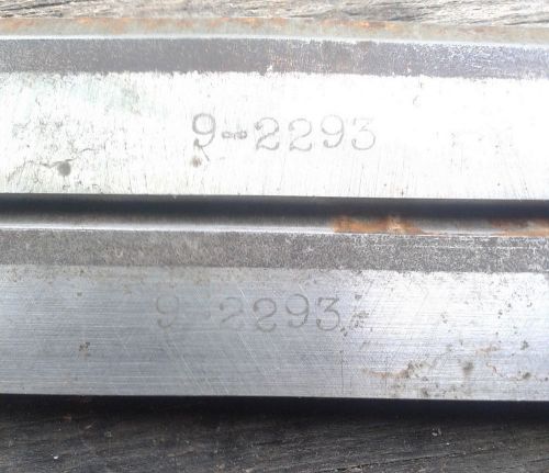 7 PLANER BLADES .......................read entire listing before bidding please