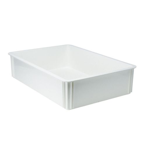 Winco PL-6, 17.5x25.5x6-Inch Stackable Polypropylene Dough Proofing Box, NSF