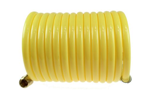 Coilhose pneumatics n14-12 coiled nylon air hose 1/4-inch id 12-foot length w... for sale