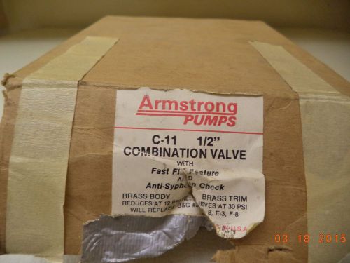 Armstrong Combination Replacement Pump Valve C-11 1/2&#034; 216931 Bronze Body Trim