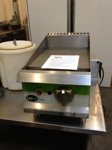 Lolo 15&#034; gas griddle 300 square inch cooking surface 30,000 btus used for sale