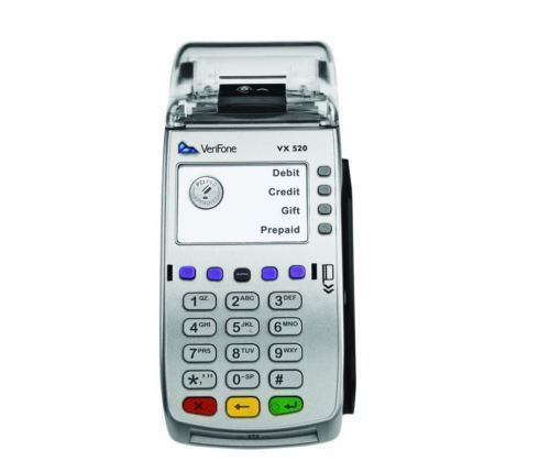 Verifone VX520- Dual Comm Terminal- with Smart Card Reader