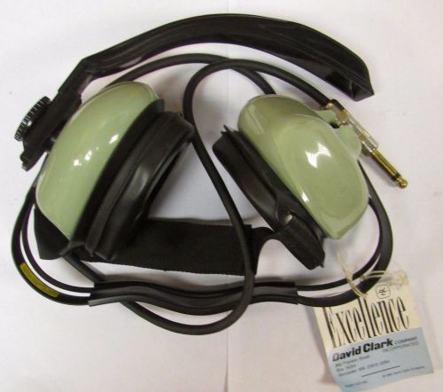 DAVID CLARK EXCELLENCE H5040 PIN 16298G 03 MSHA Approved Voice Powered Headset
