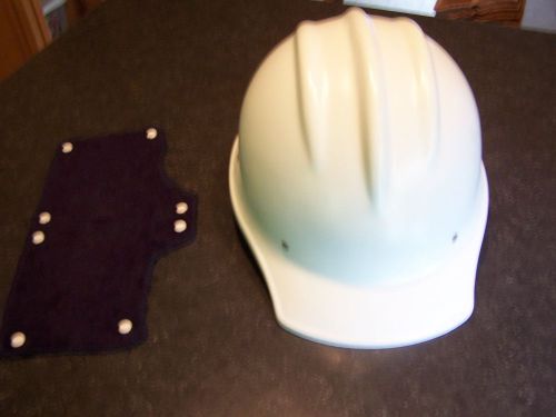 Bullard 502 fiberglass hard hat with suspension ironworker for sale