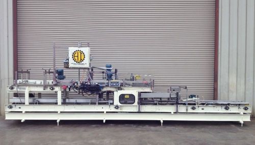 Hartness 825 case / tray bottle packer, packing machine for sale