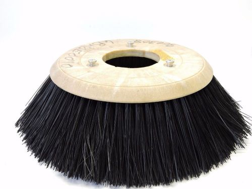 Malish 300308 14&#034; side sweeper brush nylon for power boss black 5 1/2&#034; center for sale