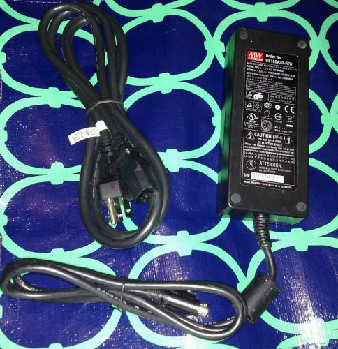 Mean Well GS160A20-R7B Plug-In Adapter Single-OUT 20V 8A 160W US Authorized