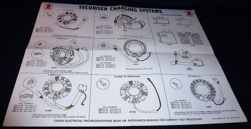 TECUMSEH CHARGING  SYSTEMS WALL GUIDE
