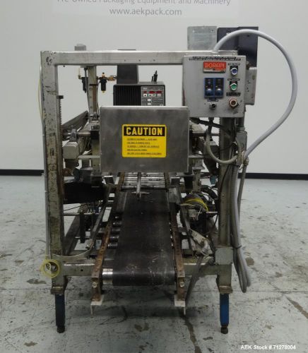 Used- doran bliss box side sealer. nordson gluer and microjet ink jet coder. now for sale
