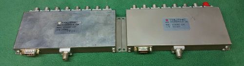 (Lot of 2) TRILITHIC Model X7008F 8 x 1 L-Band Splitter (CC)