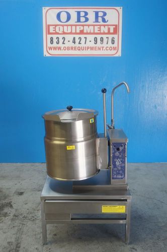 CLEVELAND 12 GALLON ELECTRIC KETTLE WITH STAND MODEL KET-12-T MFG 2007